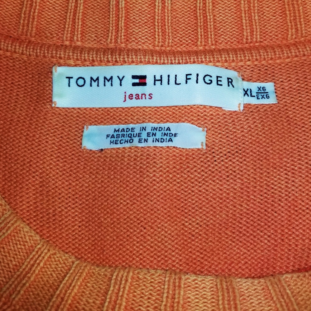 Tommy Hilfiger Distressed Color Block Sweater - image 4